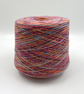 Пряжа Cotone/Lino, Filcom, хлопок, лен, цвет пурпурный